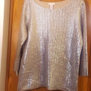 Chico's top women  sz 1